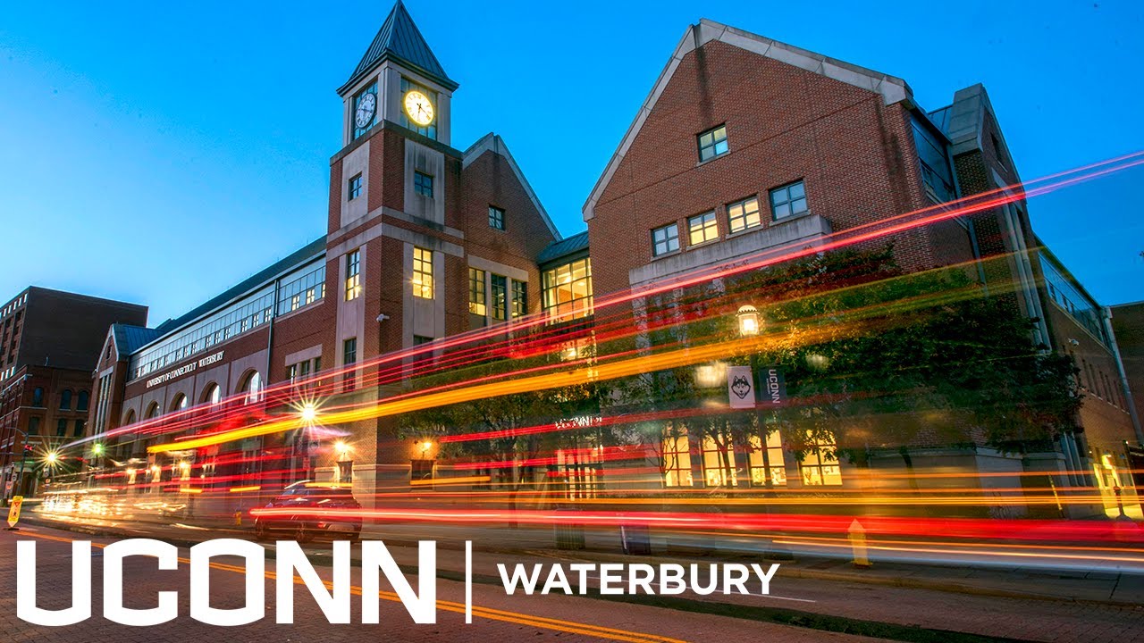 Exterior of building at UConn waterbury 